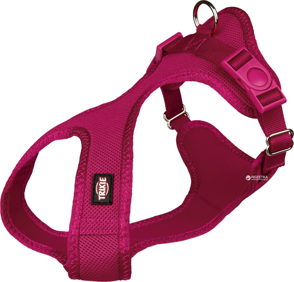 

Шлея Trixie 16248 Soft мягкая XXS-XS 25-35 см 15 мм Фуксия