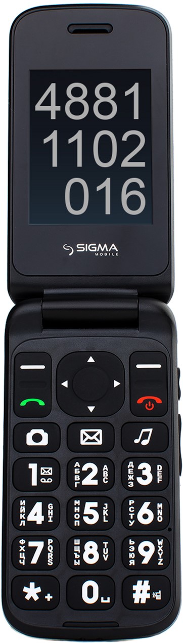 

Мобильный телефон Sigma mobile Comfort 50 Shell Duo Black-Red