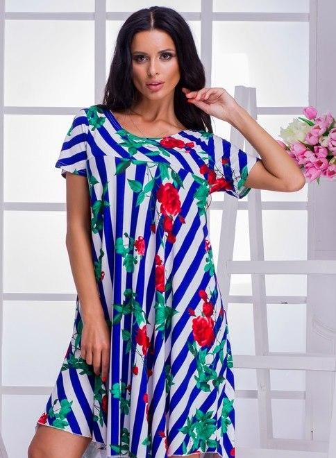 

Платье G&M k-29791 - Размер цвет электрик, Платье G&M k-29791 48-54 Размер цвет электрик