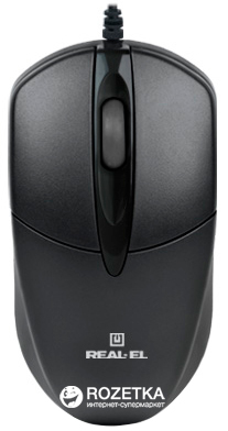

Мышь Real-El RM-211 USB Black