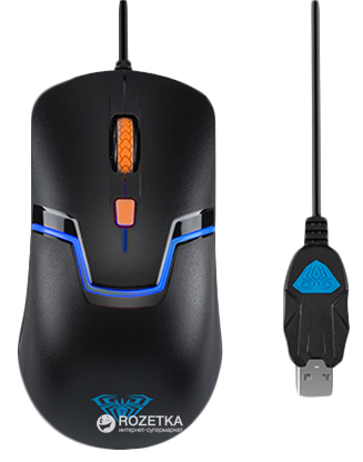 

Мышь Aula Rigel USB Black (6948391211633)