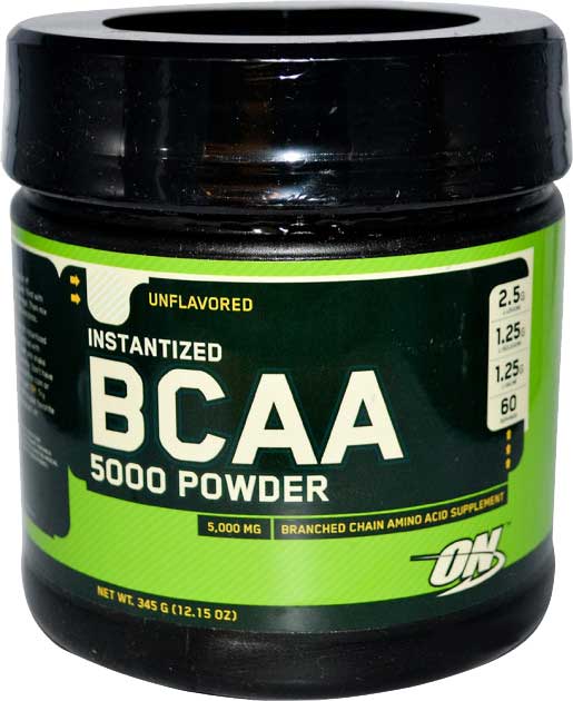 

Аминокислота Optimum Nutrition BCAA 5000 Powder 345 г (748927025224)