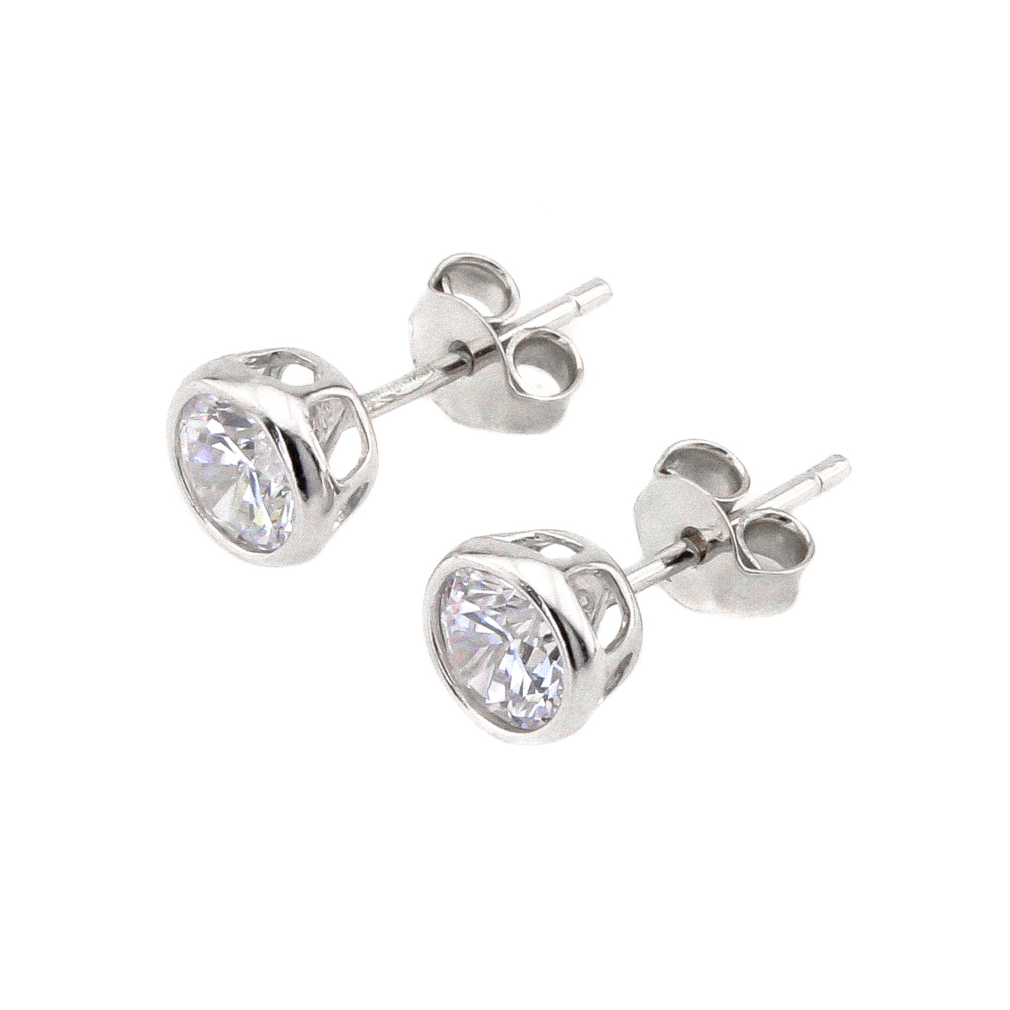 

Серебряные пуссеты с фианитами C12712 Диамант