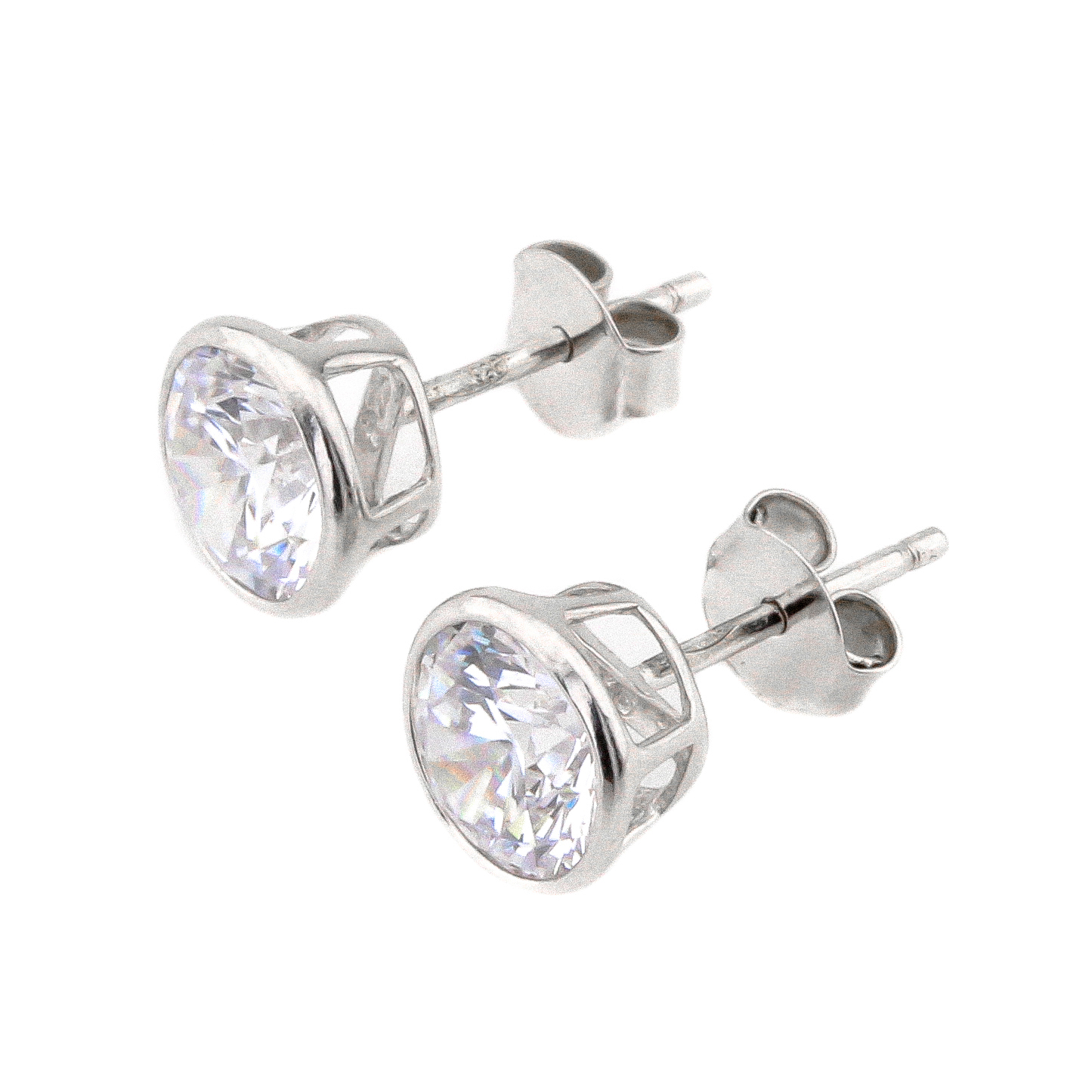 

Серебряные пуссеты с фианитами C12710 Диамант