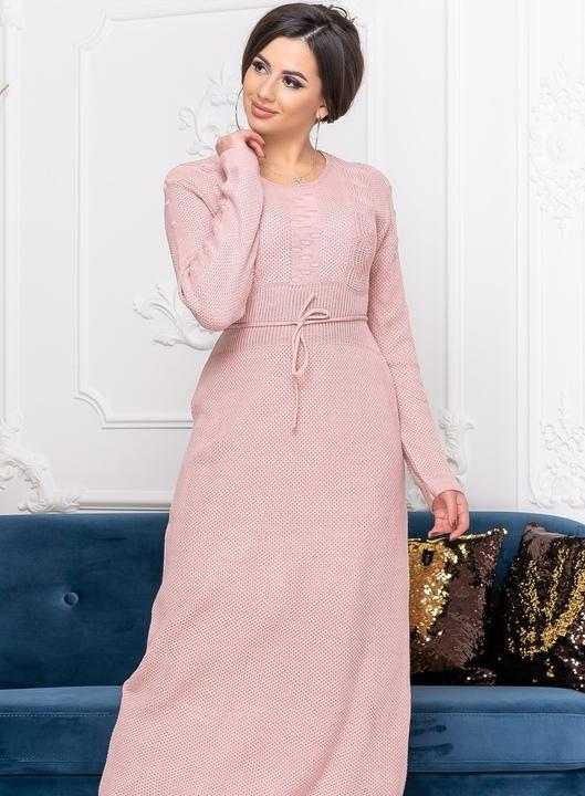 

Платье G&M k-61753 универсальный 42-46 Размер цвет пудра