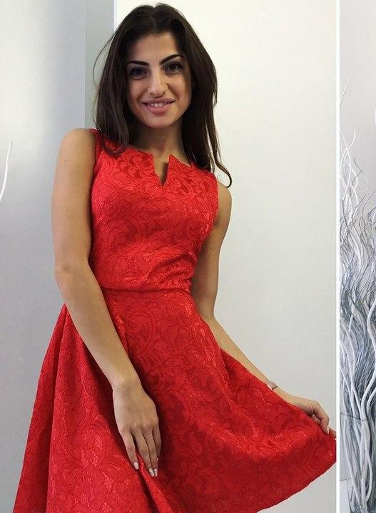 

Платье G&M k-21713 42 Размер цвет красный