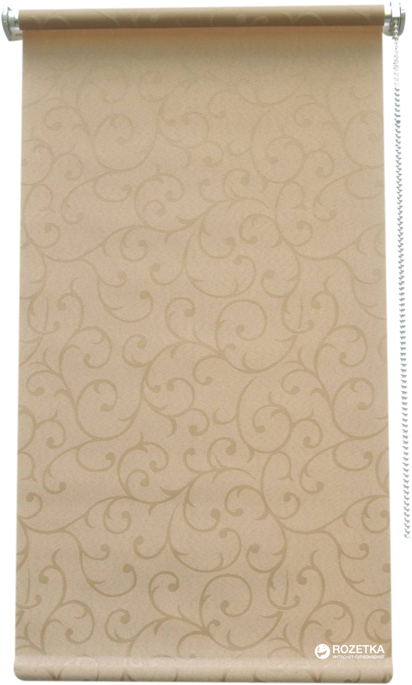 

Ролета тканевая Магия Amelia 50x160 см Персиковая