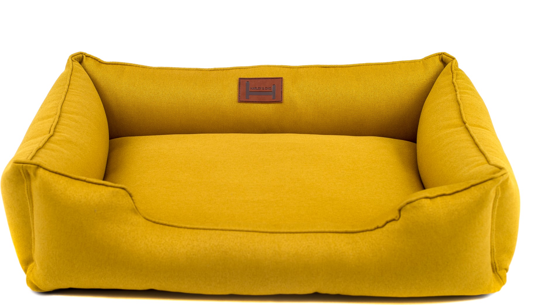 

Лежак для собак Harley and Cho Dreamer 90х60 см с бортами Mustard
