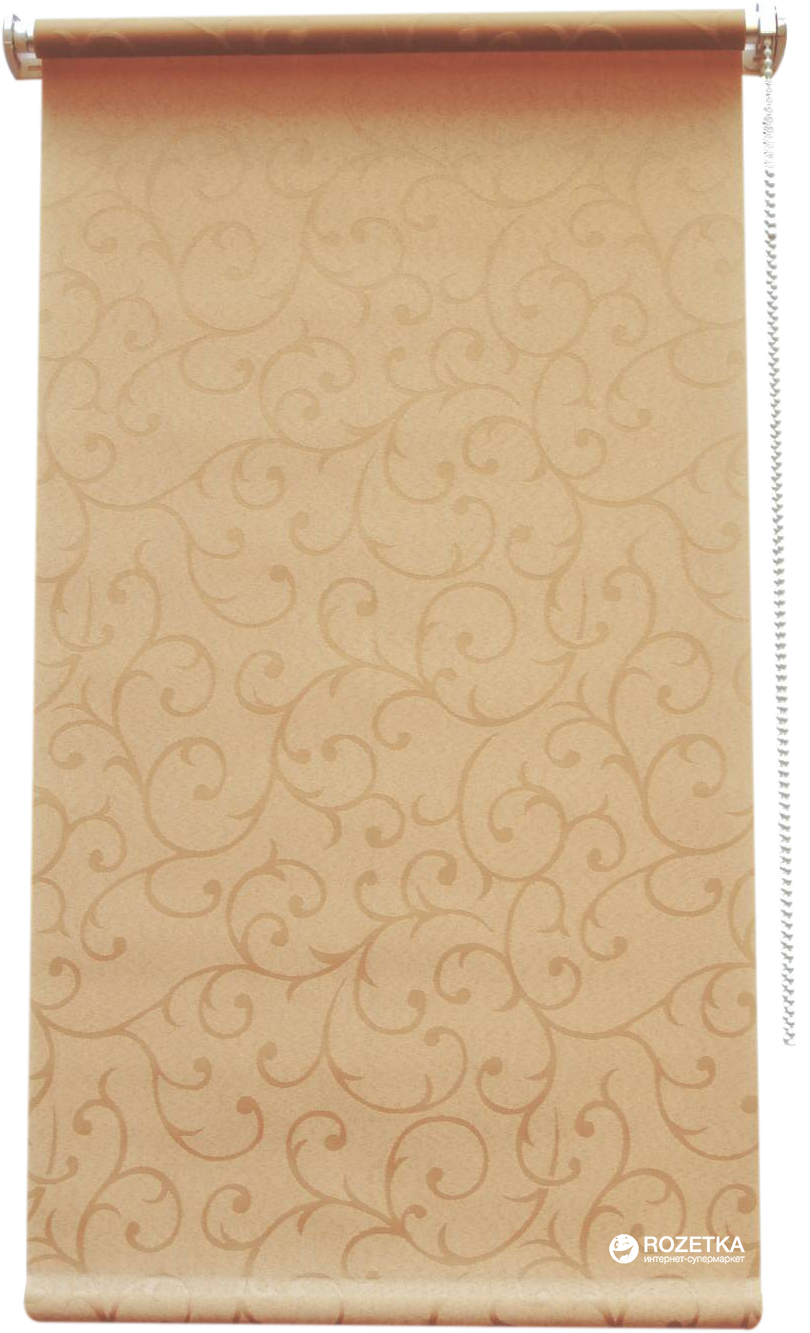 

Ролета тканевая Магия Amelia 67x160 см Кофе