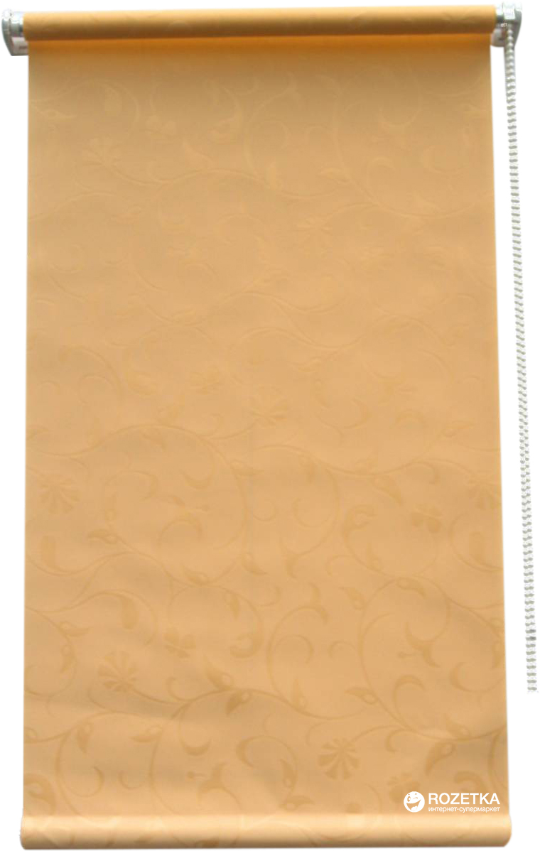 

Ролета тканевая Магия Clover 100x160 см Персиковая
