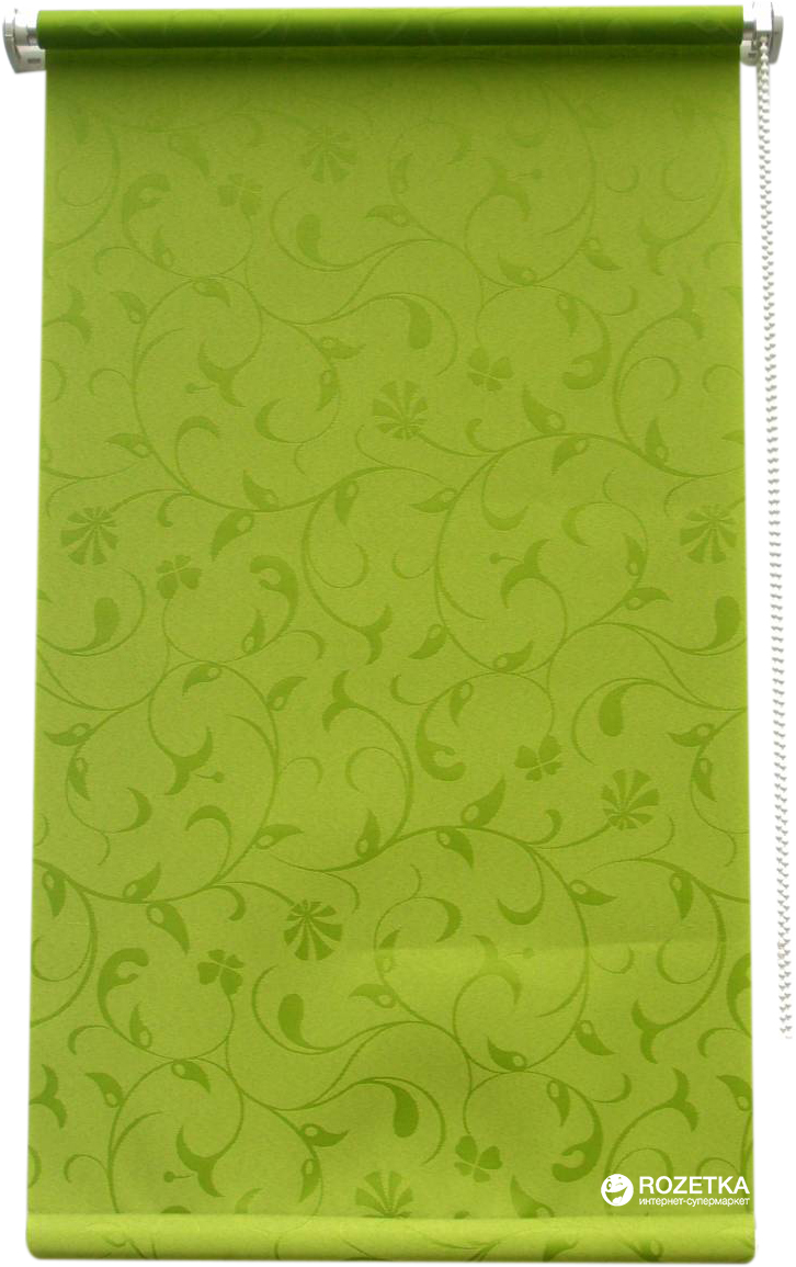 

Ролета тканевая Магия Clover 67x160 см Лайм