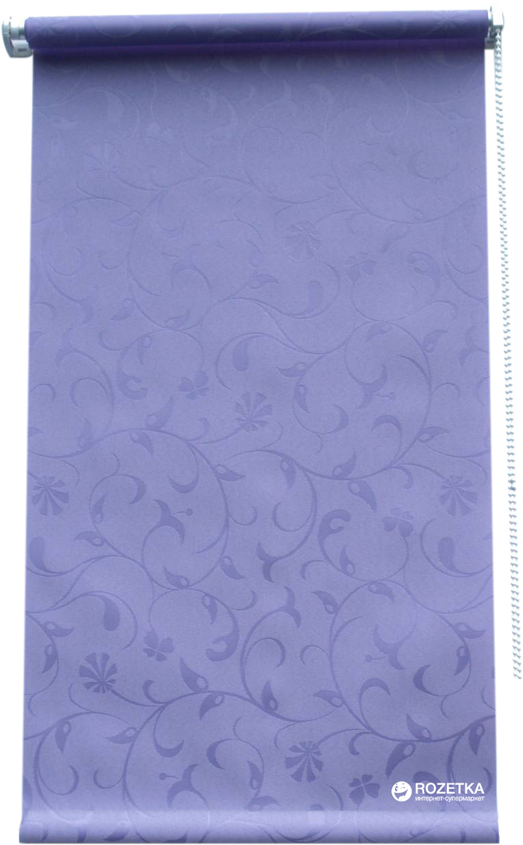 

Ролета тканевая Магия Clover 110x160 см Лаванда