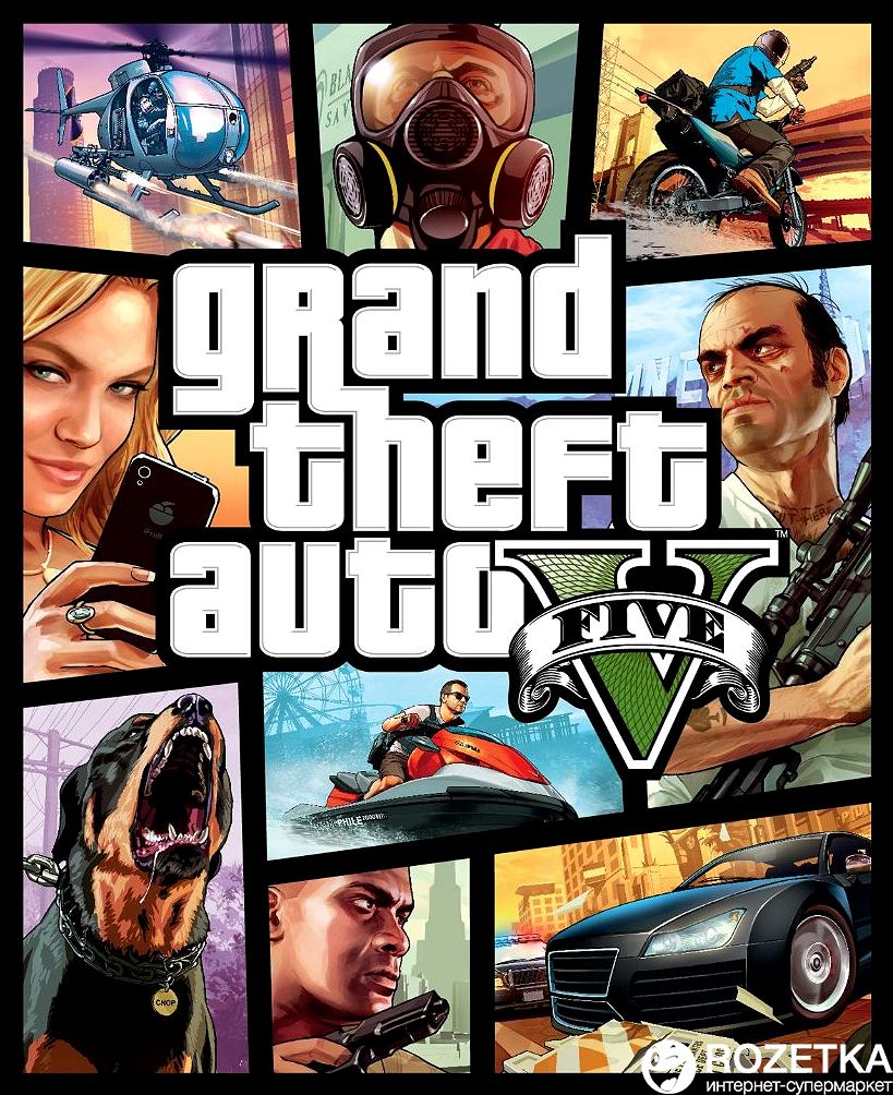 Grand Theft Auto V (GTA 5) для ПК (PC-KEY, російські субтитри, електронний ключ у конверті)