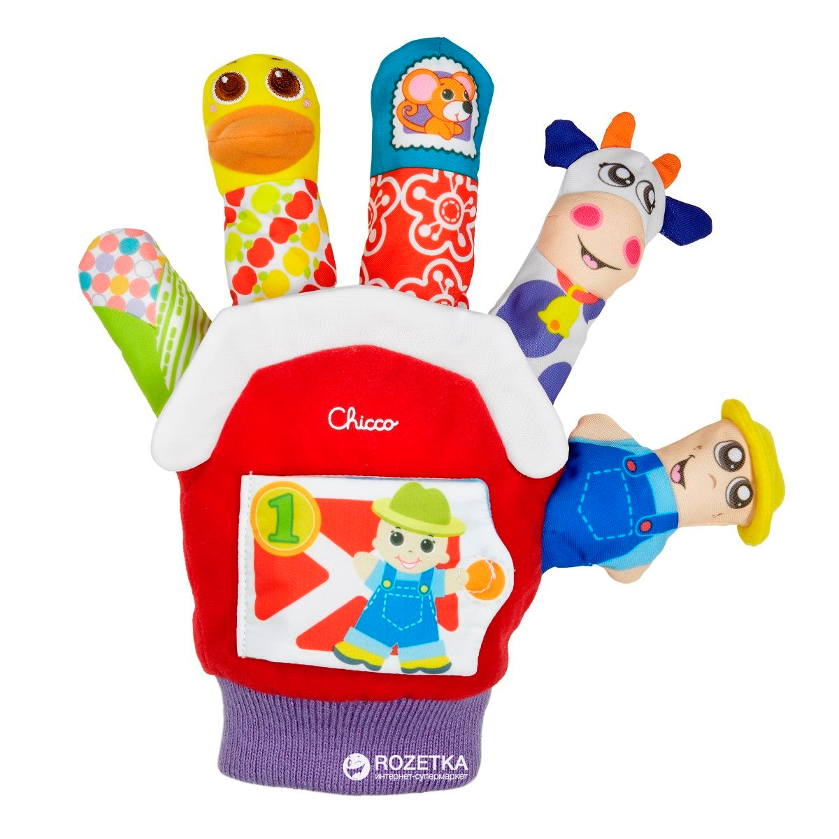 

Игрушечная рукавичка Chicco Ферма (07651.00)
