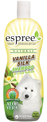 

Шампунь Espree Vanila Silk Shampoo шелковый ванильный для собак 591 мл (е01811)