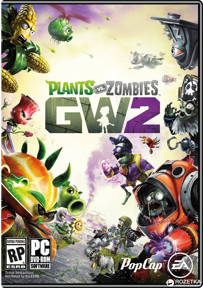 Акція на Plants vs. Zombies Garden Warfare 2 для ПК (PC-KEY, английская версия, электронный ключ в конверте) від Rozetka UA