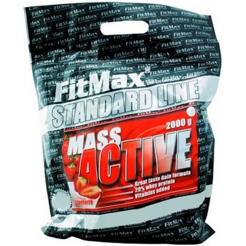 

Гейнер FitMax Mass Active 2 кг Клубника (14016)