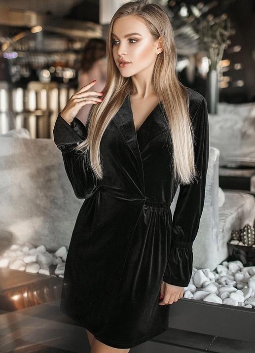 

Платье G&M k-61663 универсальный - Размер цвет черный, Платье G&M k-61663 универсальный 42-46 Размер цвет черный