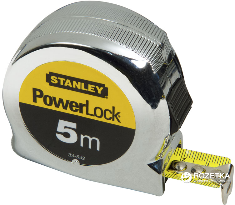 

Рулетка вимірювальна Stanley Micro Powerlock 5 м х 19 мм (0-33-552)