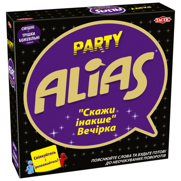 

Настольная игра TACTIC Элиас Пати укр. (Alias Party) ( 58138 )