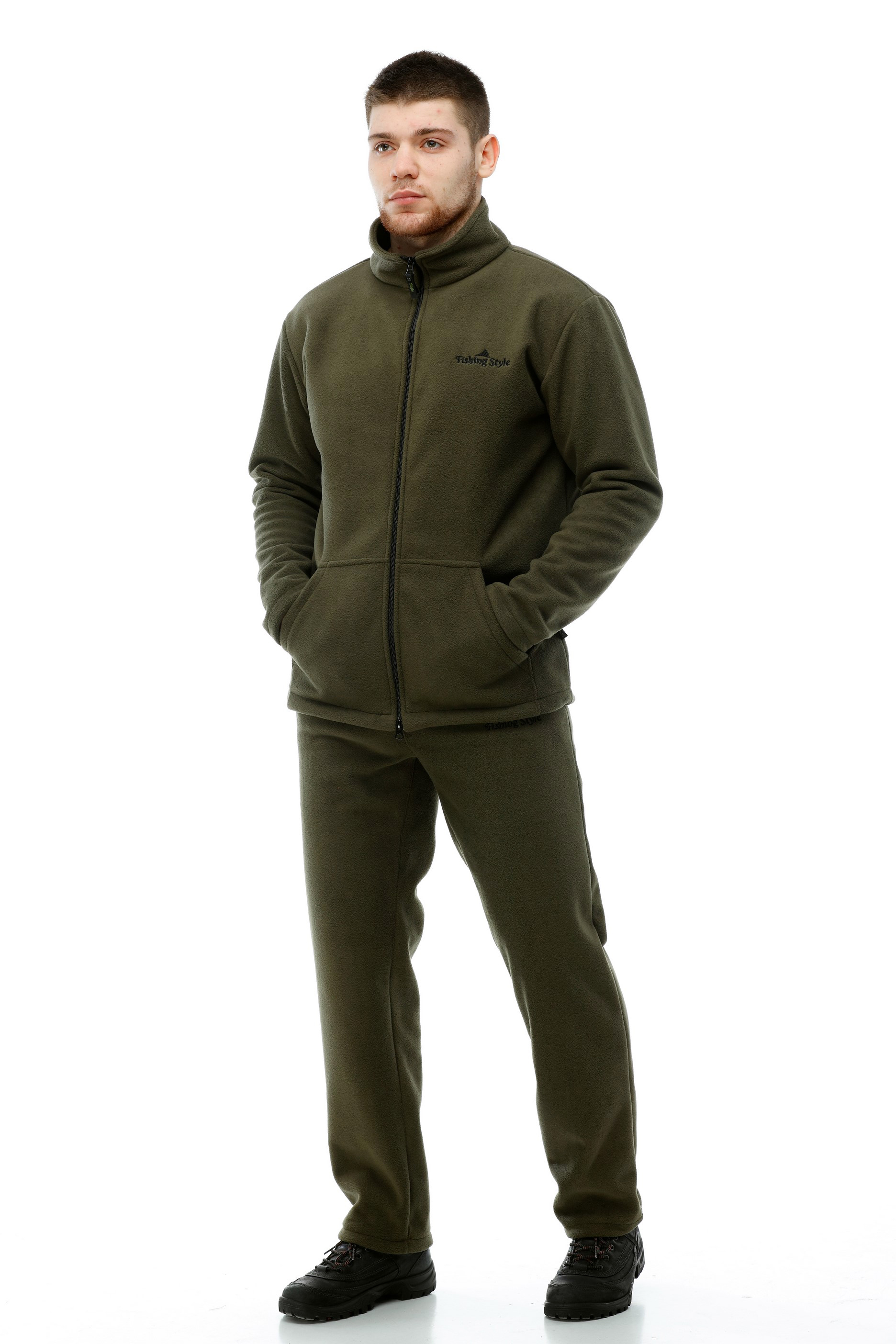 

Костюм микрофлисовый на молнии Fishing Style Fleece Shtorm Хаки M 009A_M