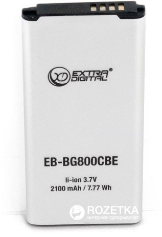 

Аккумулятор ExtraDigital для Samsung Galaxy S5 mini G800H