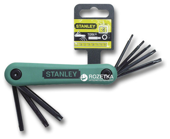 

Набір ключів торцевих Stanley Torx (4-69-263)