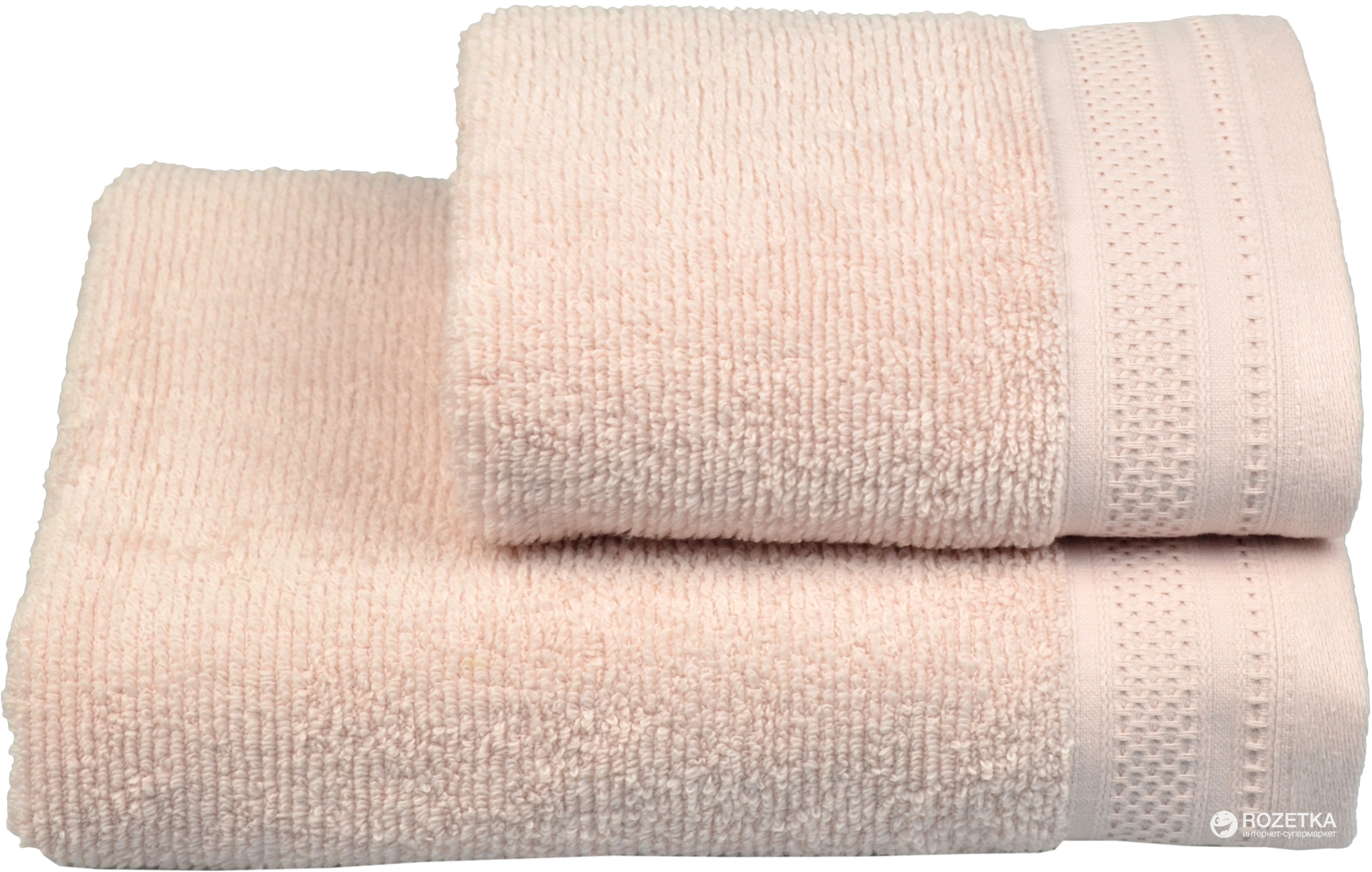 

Махровое полотенце Home Line Microcotton 126266 68х127 Розовое