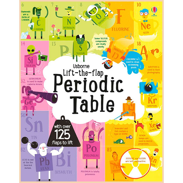 

Usborne Lift-the-flap Periodic Table. Alice James. ISBN:9781474922661