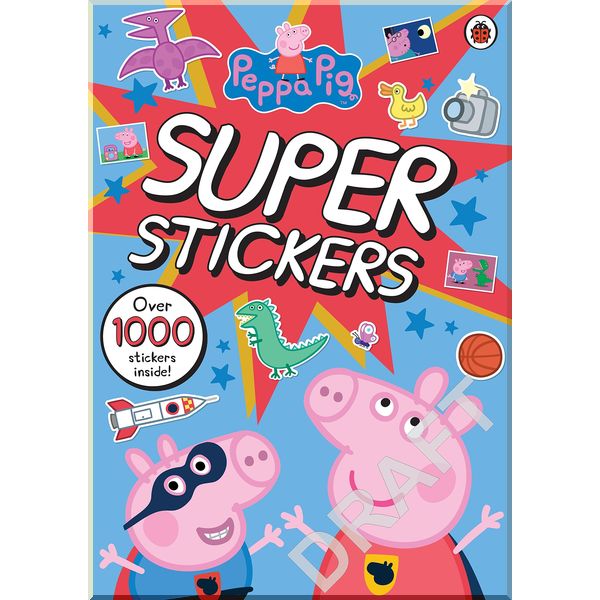 

Peppa Pig Super Stickers Activity Book. Ladybird. ISBN:9780241252673