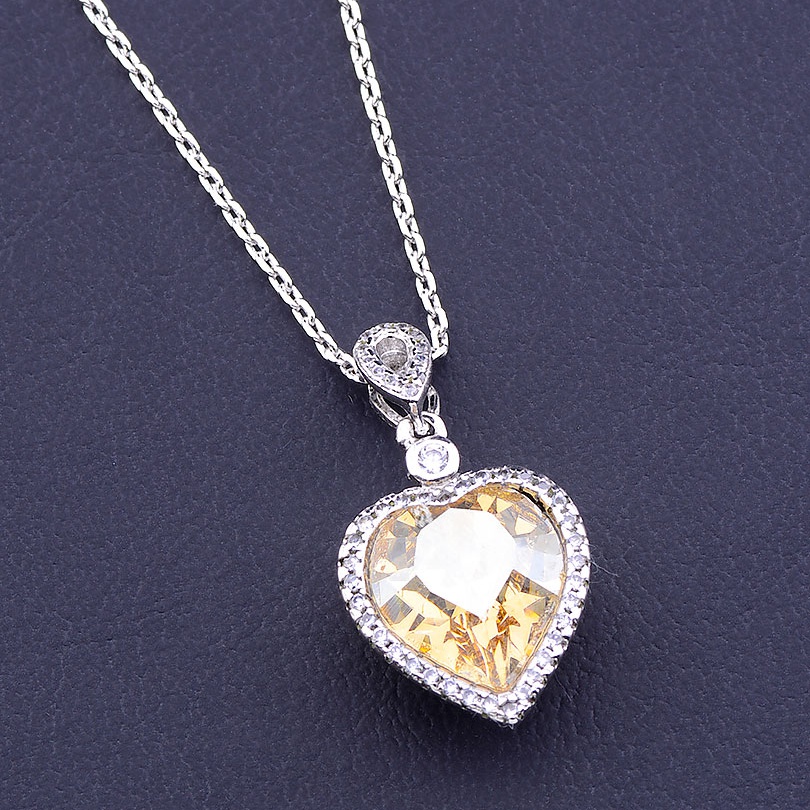 

Подвеска 'XUPING' Swarovski 40 см. (родий) 087775
