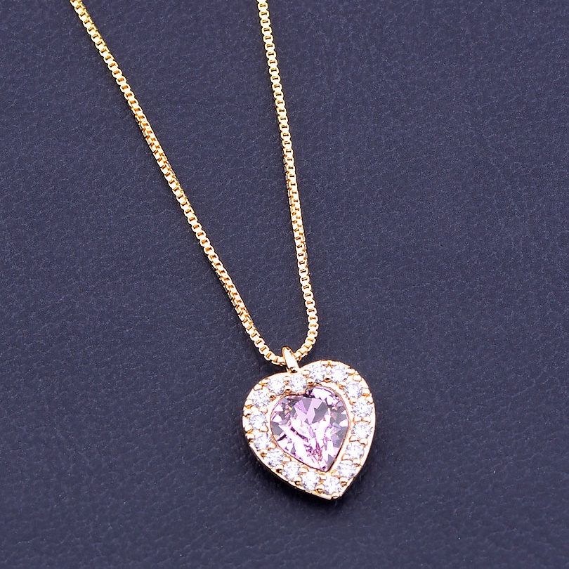 

Подвеска 'XUPING' Swarovski 40 см. (позолота 18к) 088611