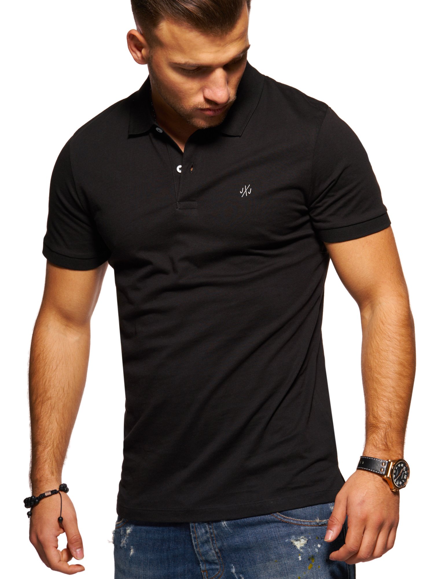 

Поло Jack & Jones Black  черный, Поло Jack & Jones Black L черный