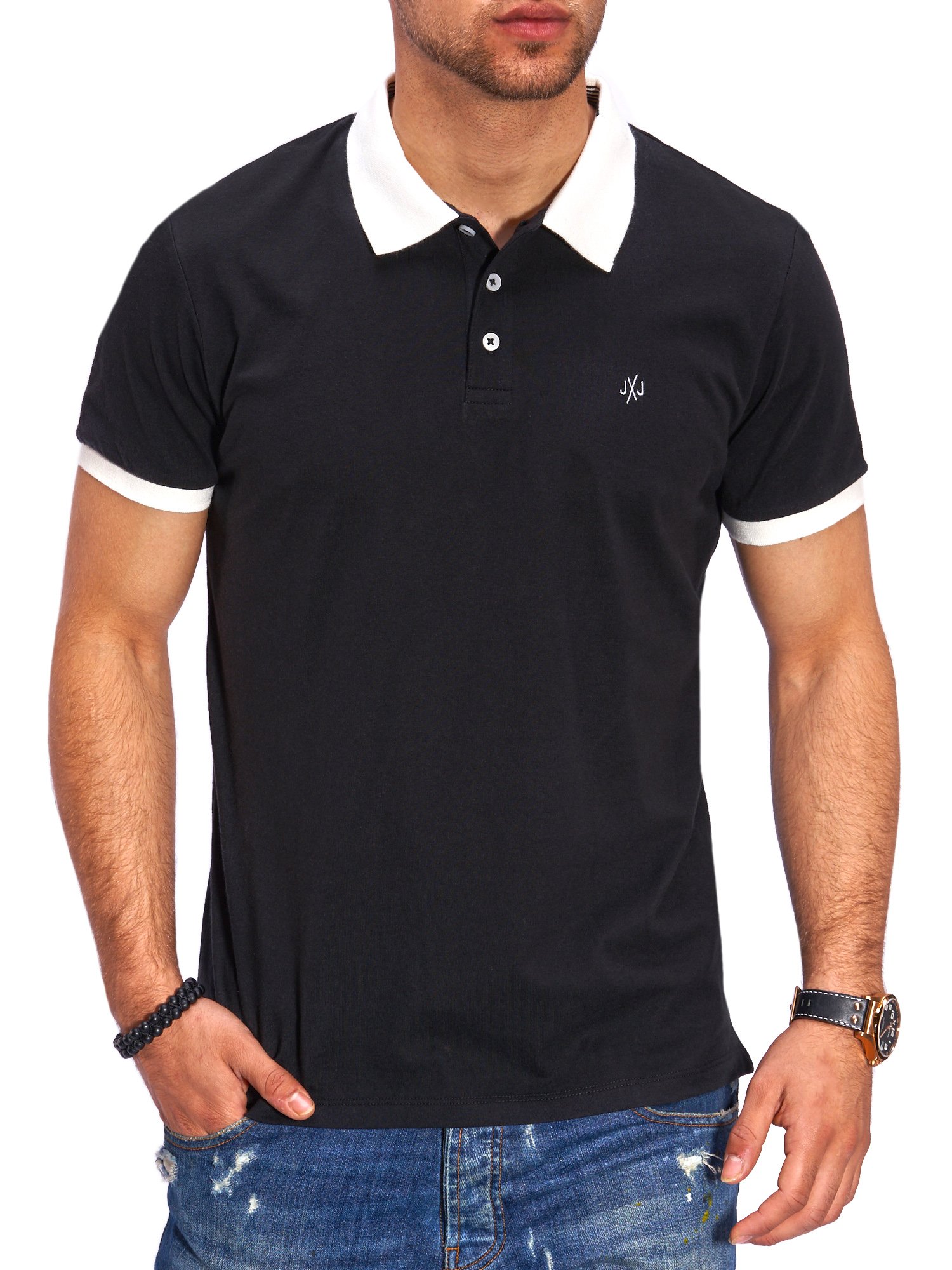 

Поло Jack & Jones Black M черный