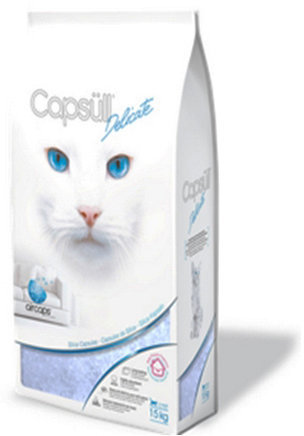 

Наполнитель туалетов для кошек Capsull Delicate Кварцевый впитывающий (3661726030022) 1.5 кг 3.2 л