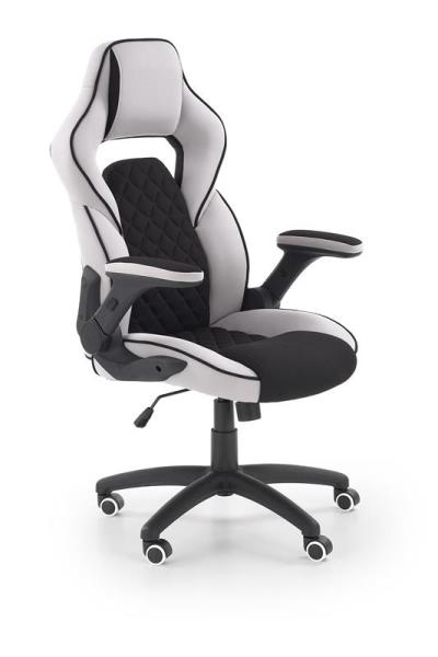 

Кресло Halmar SONIC 68/70/115-124/45-54 см Черно-серый