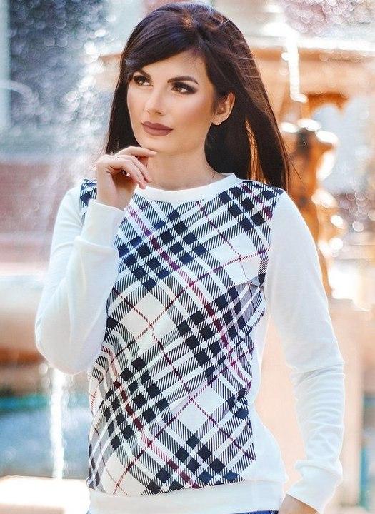 

Свитшот G&M k-33079 44-46 Размер цвет молочный
