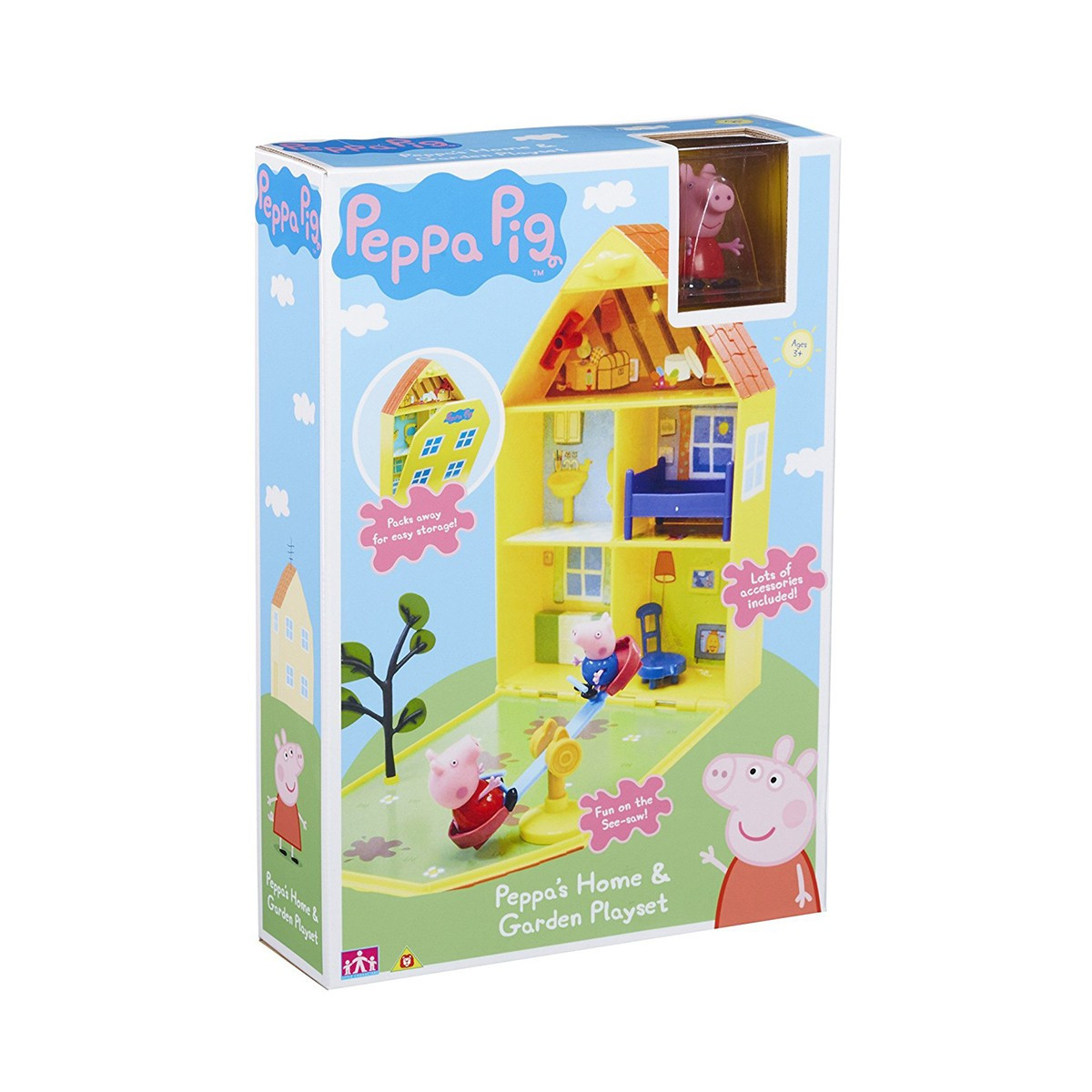 Peppa pig house and garden sale playset