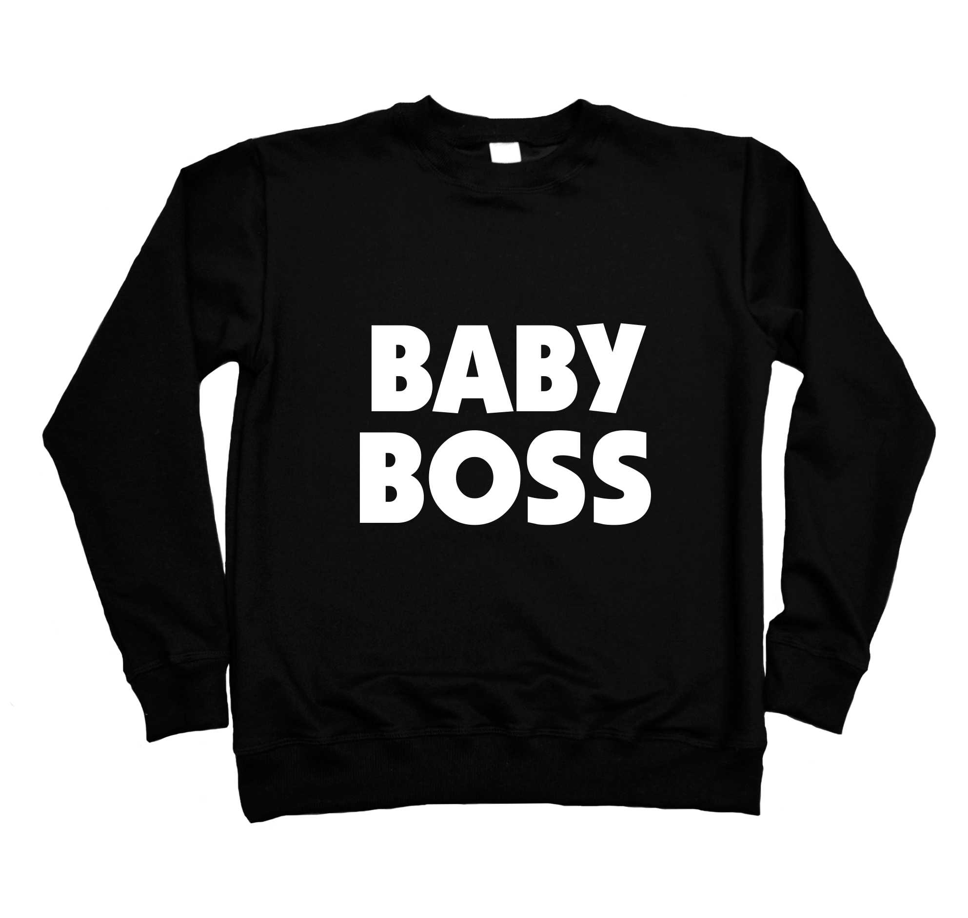 

Свитшот Спиногрыз BABY BOSS СПИ102 черный 98см