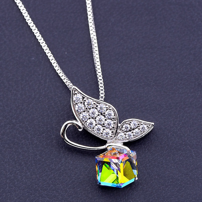 

Подвеска 'XUPING' Swarovski 40 см. (родий) 088633