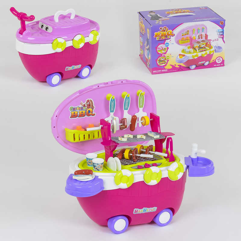 

Игровой набор Барбекю со светом и звуком на 40 деталей R182875