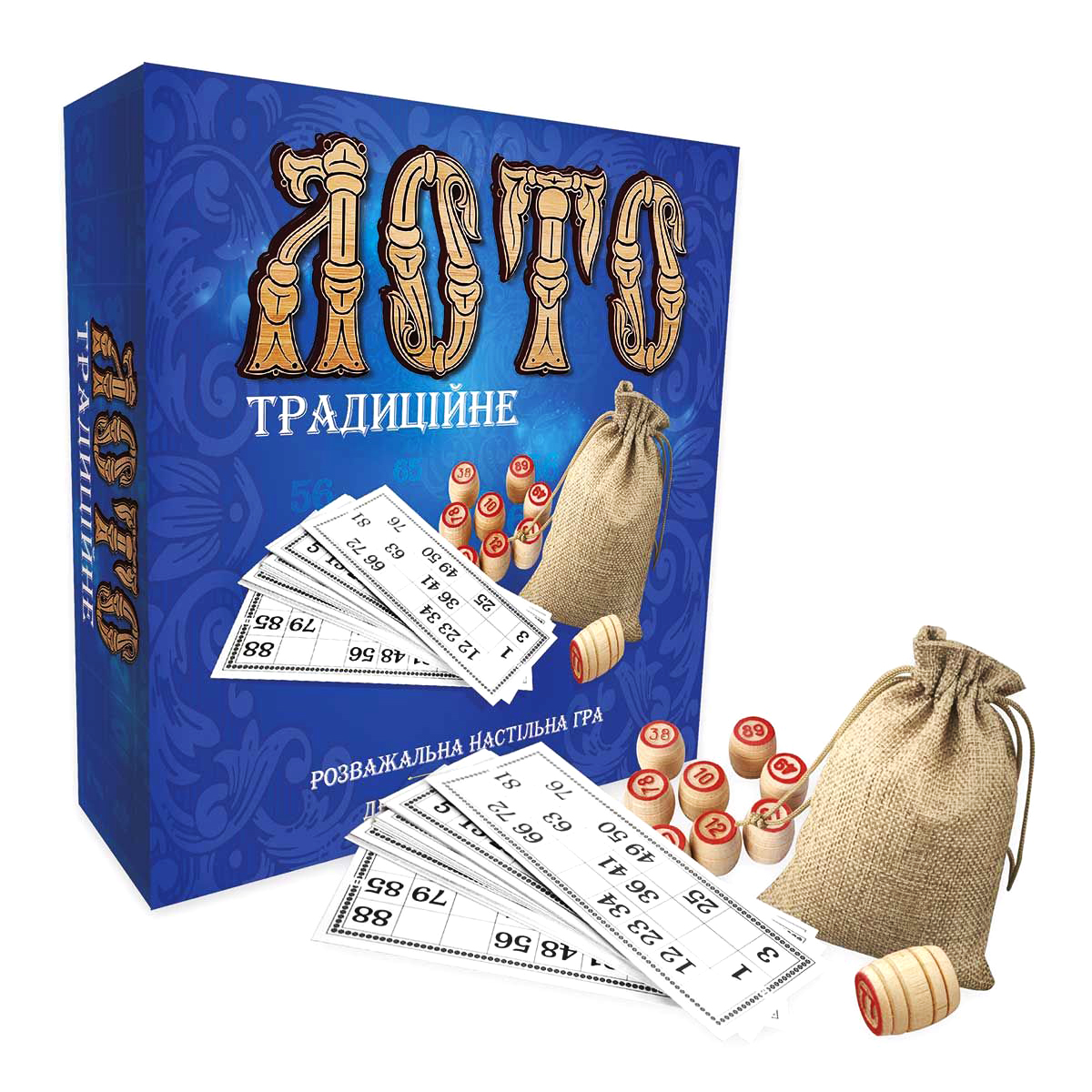 

Лото с деревянными бочонками Классическое Strateg (30315) (110050)