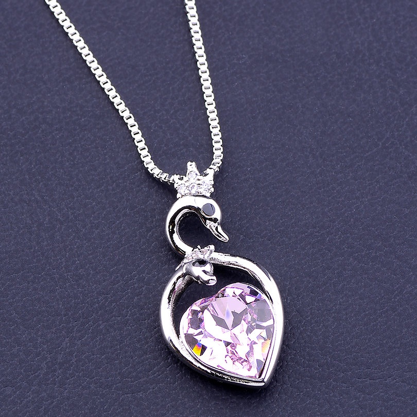 

Подвеска 'XUPING' Swarovski 40 см. (родий) 088623