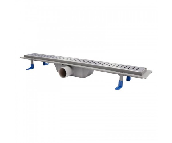 

Трап линейный Q-tap Dry FA304-700 с нержавеющей решеткой 700х73