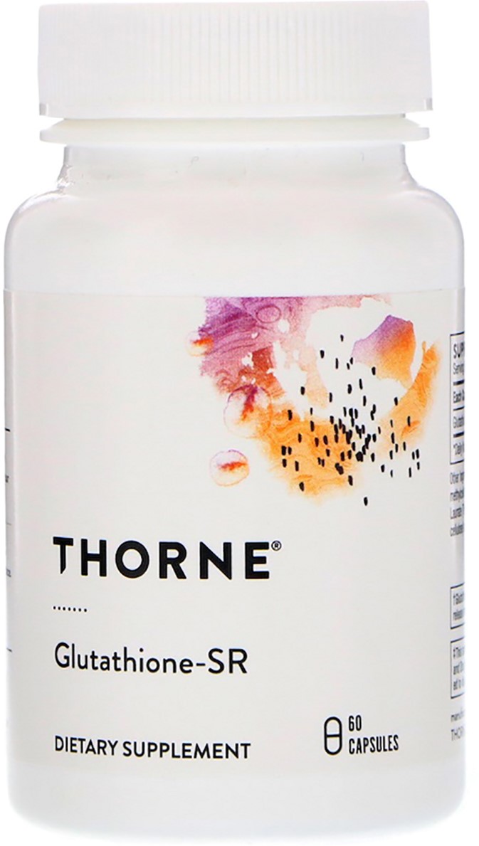 

Натуральная добавка Thorne Research Глутатион, Glutathione-SR, 60 капсул (693749540038)