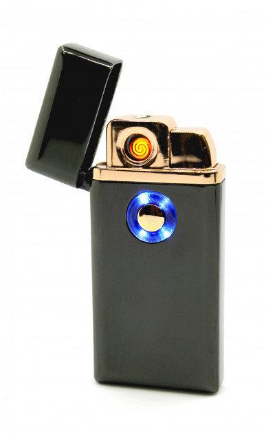 

Зажигалка USB TH 705 2IN1 Газ + USB Charge Черная (5408)