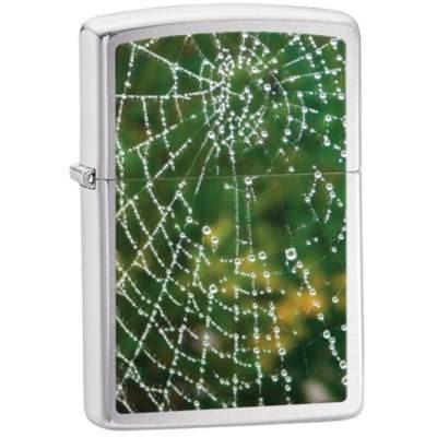 

Бензиновая зажигала Zippo 28285 SPIDER WEB (Паутина).