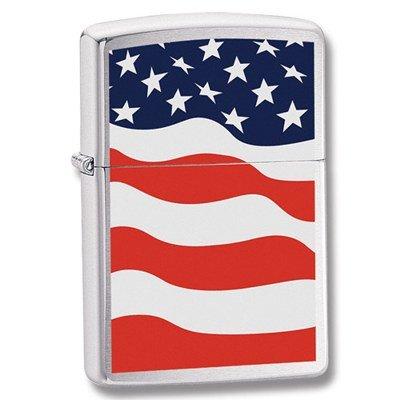 

Бензиновая зажигалка Zippo 24375 AMERICAN FLAG (Американский флаг).