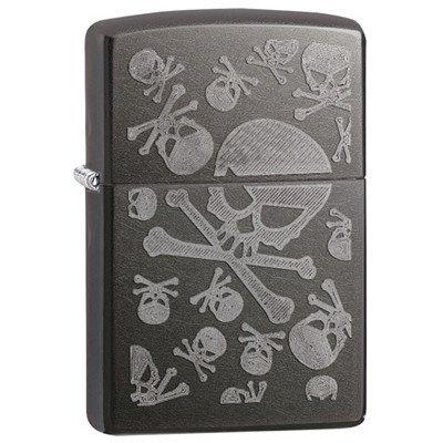 

Зажигалка Zippo 28685 Iced Skulls