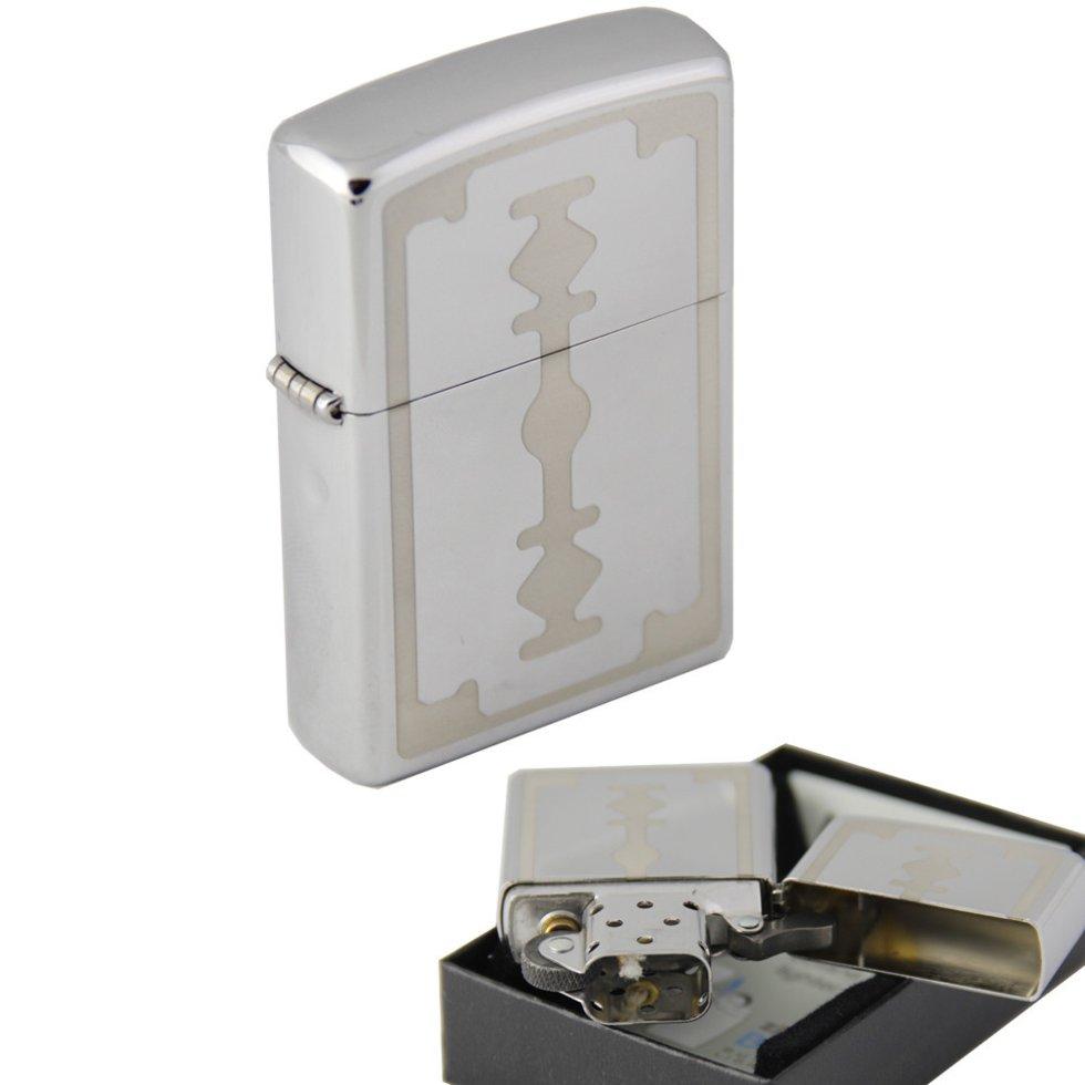 

Бензиновая зажигала Zippo 28137 RAZOR BLADE (Бритва).